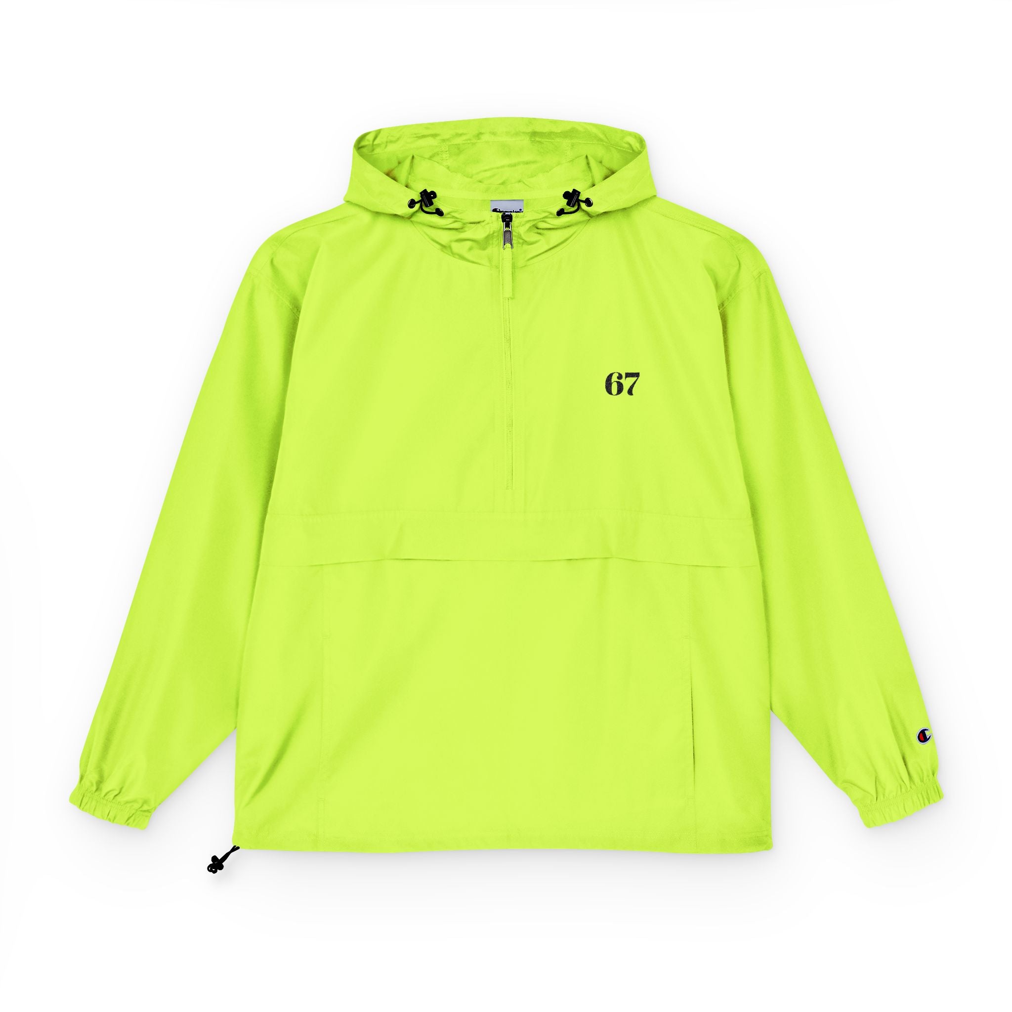 Champion Unisex Packable Anorak Jacket - Lightweight Outdoor Windbreaker, Ideal for Hiking