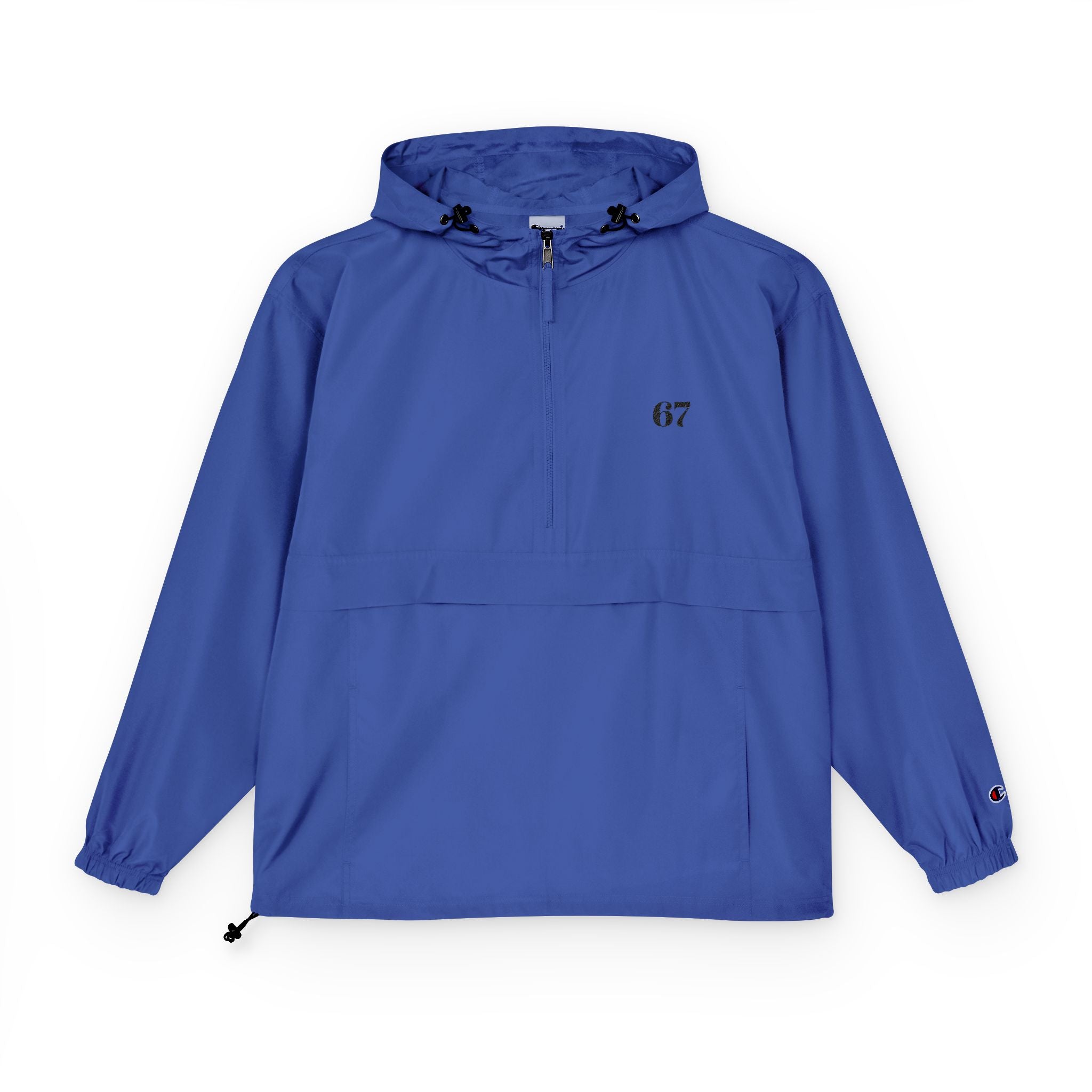 Champion Unisex Packable Anorak Jacket - Lightweight Outdoor Windbreaker, Ideal for Hiking