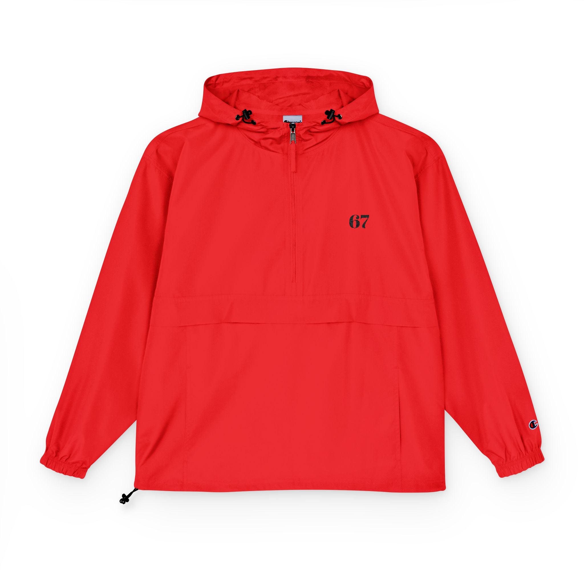 Champion Unisex Packable Anorak Jacket - Lightweight Outdoor Windbreaker, Ideal for Hiking