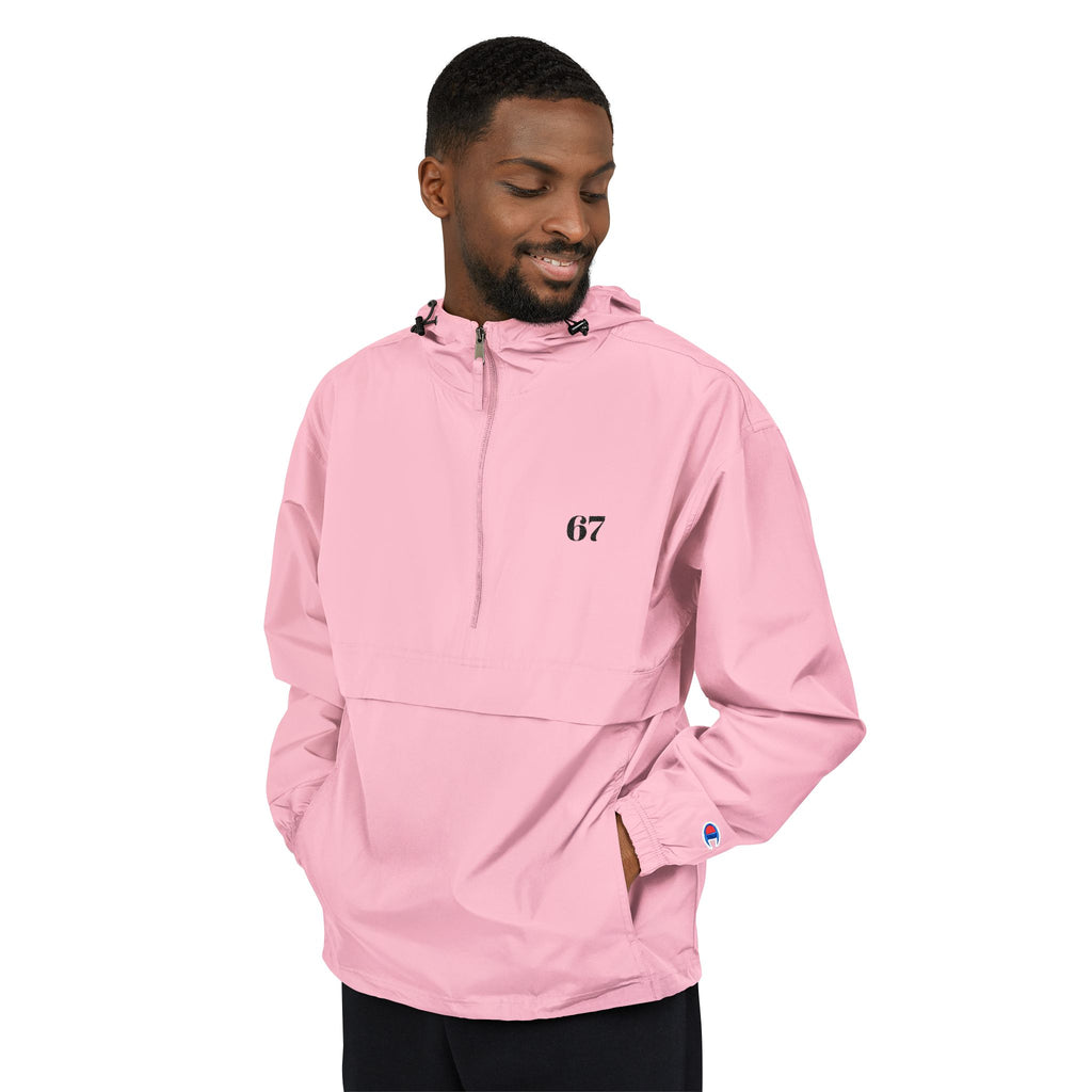 Champion Unisex Packable Anorak Jacket - Lightweight Outdoor Windbreaker, Ideal for Hiking