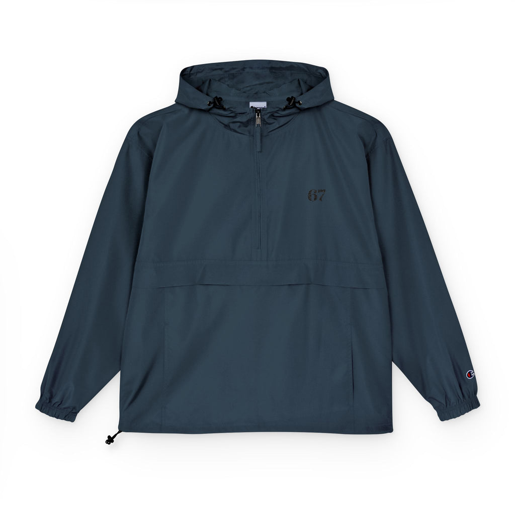 Champion Unisex Packable Anorak Jacket - Lightweight Outdoor Windbreaker, Ideal for Hiking