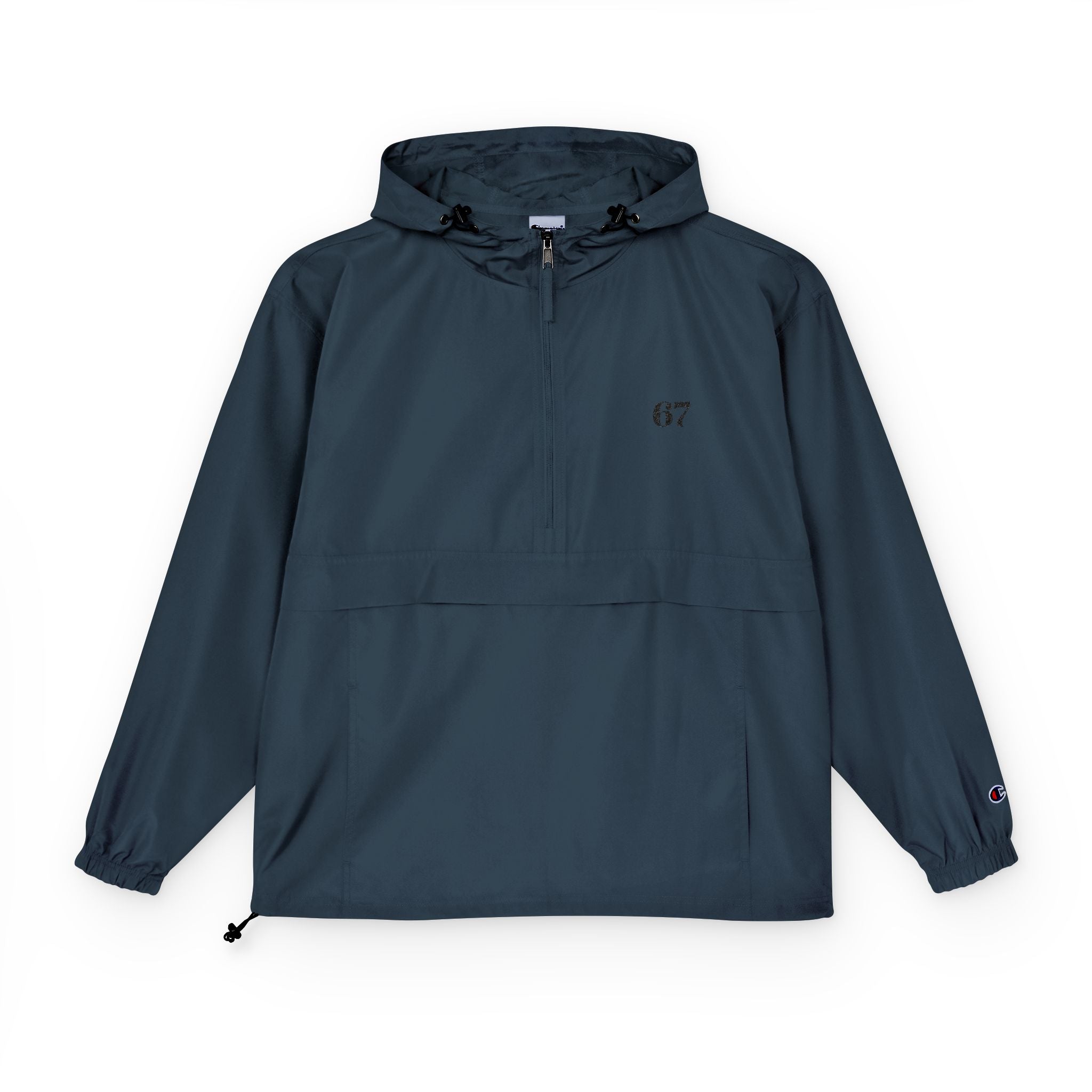 Champion Unisex Packable Anorak Jacket - Lightweight Outdoor Windbreaker, Ideal for Hiking
